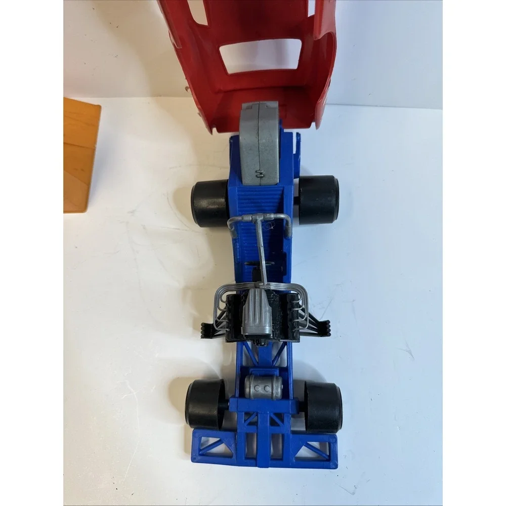 1976 Ideal Evel Knievel Funny Car Firebird Motorcycle Dragster w/ Energizer